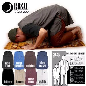 ROSAL 20 Pcs   Satu Kodi    Rompi Pakaian Sholat Solat Baju Koko Gamis Grosir Murah