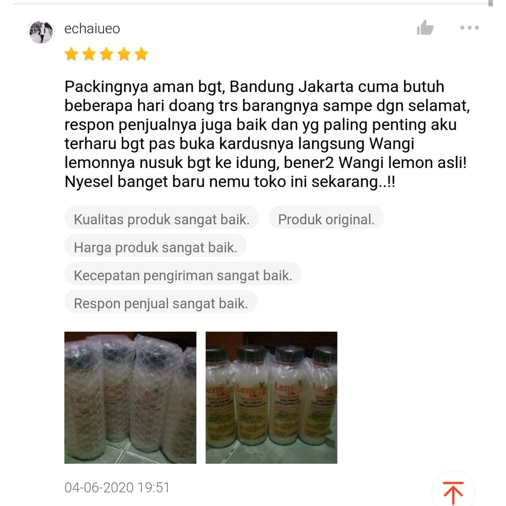 

MAR YOU Sari Lemon ML Murni Alami 100% Tanpa Campuran Untuk Detoks Dan Diet Alami Healthy Drinks