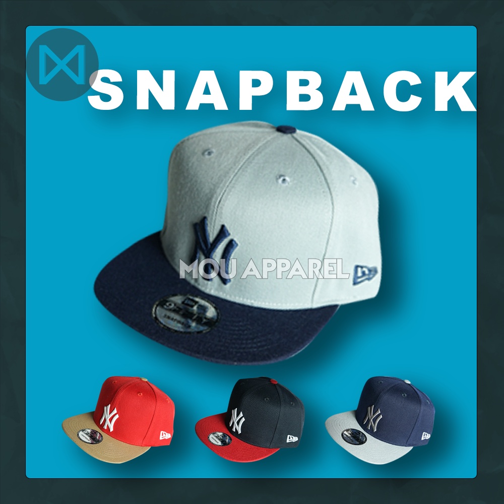 Topi Snapback ORIGINAL Grade Import NY New York Yankess, Topi MLB NBA Hip Hop Rapper Merah Dongker Abu Navy Hitam Logo Bordir Unisex Distro Baseball Bisbol Basseball Pria Wanita Cowo Laki Dewasa Polos Ori 100% Premium Murah Impor Basket NYC YN Racing