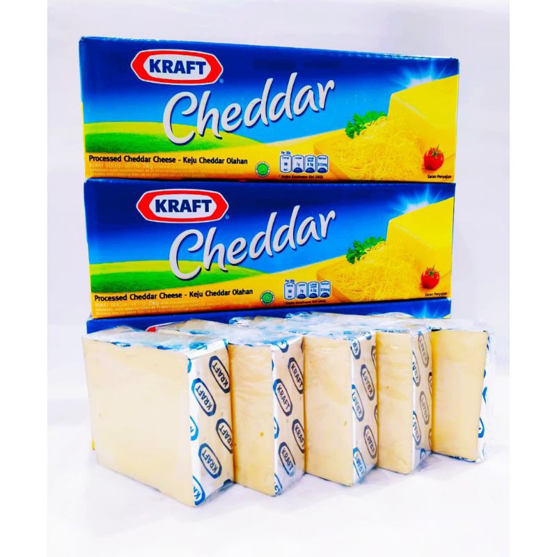 

Keju Kraft Cheddar repack -+250gr