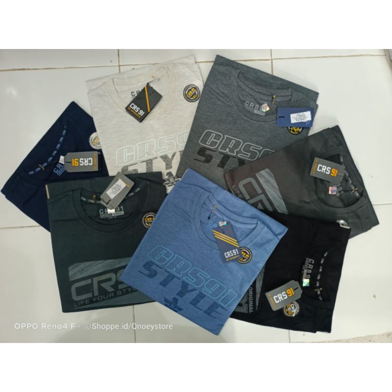 Kaos CRS 91 pendek size XL