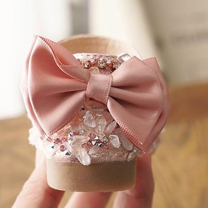 (HOT SALE) SH2-Sepatu Pesta Anak Perempuan Import Mutiara Rhinestone