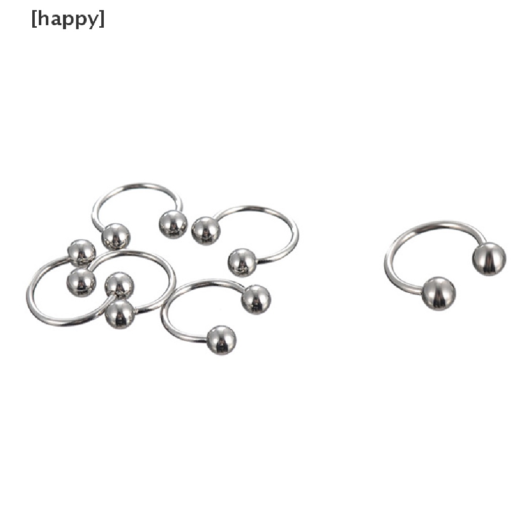 Anting Tindik Alis / Bibir / Hidung Bahan Stainless Steel