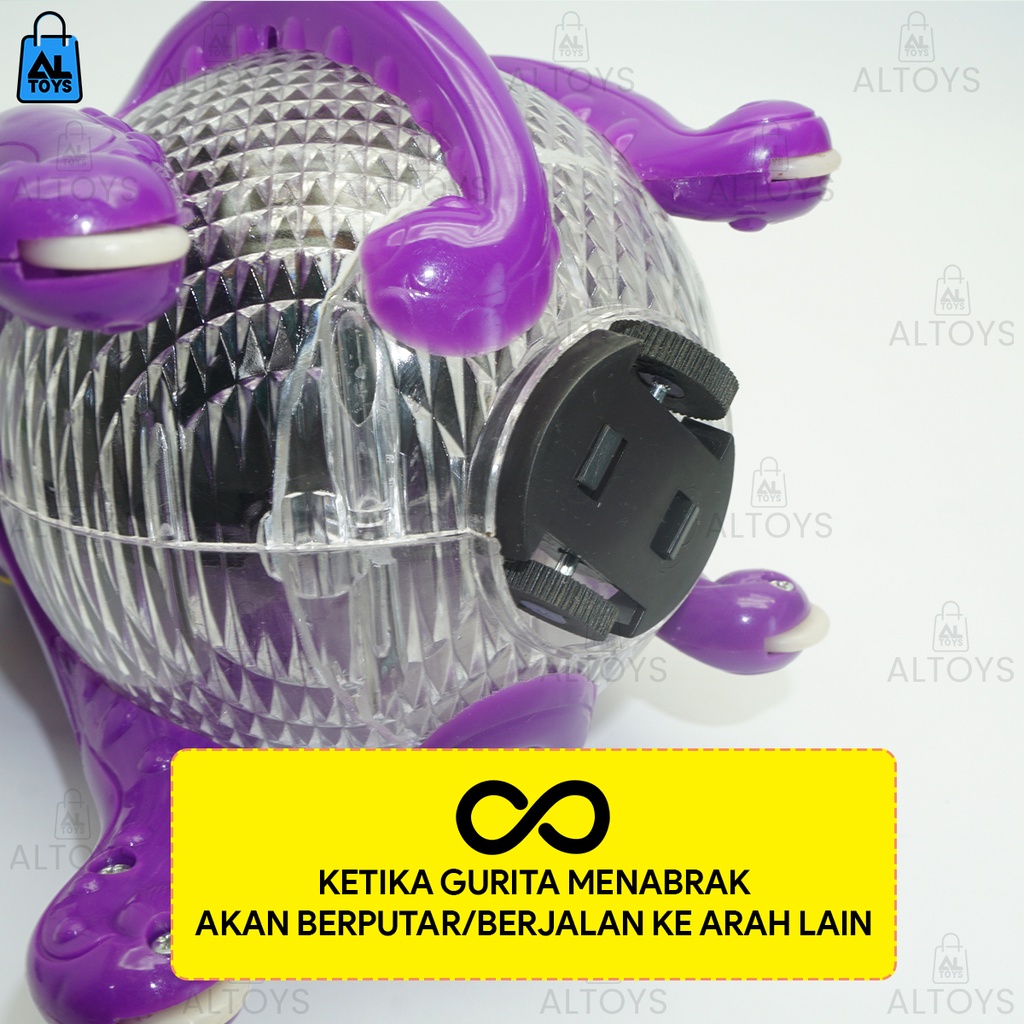 Mainan Octopus Dancing / Gurita Goyang Berjalan Berbunyi Musik Lucu HKR 66-005-188