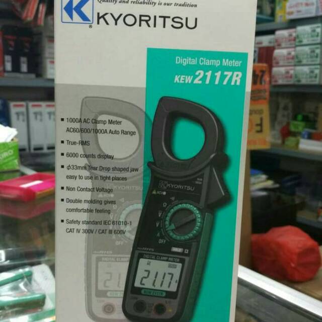 TANG AMPERE KYORITSU 2117R / CLAMP METER KYORITSU 2117R / TANG AMPERE