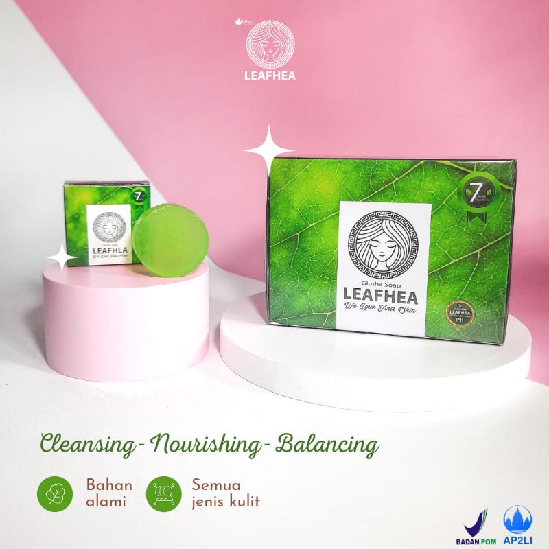 sabun leafhea 100% ORIGINAL MEMBER RESMI LEAFHEA
