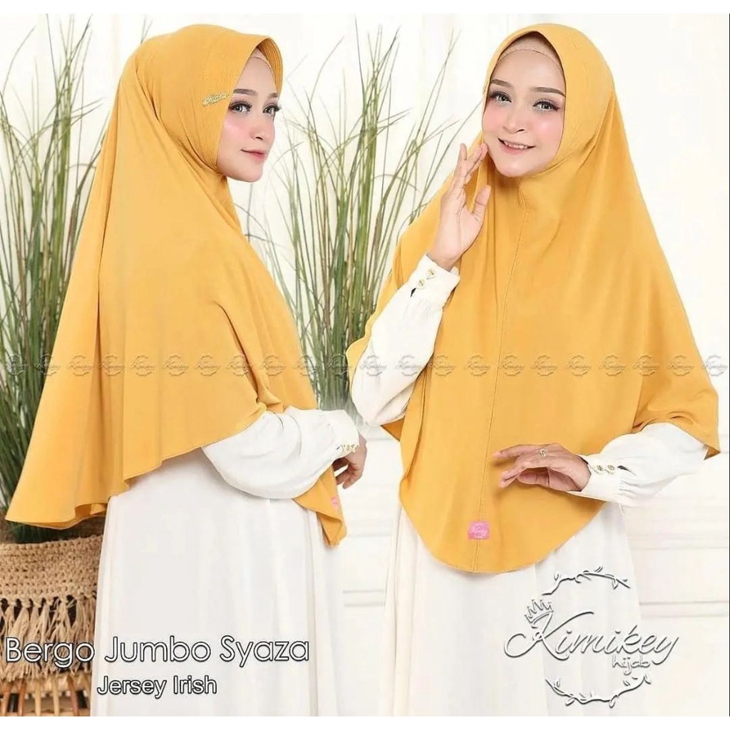 HIJAB INSTANT KIMIKEY SYAR'I  SYAZA JERSEY PREMIUM-1
