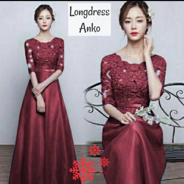 LONG DRESS BRUKAT - ANKO