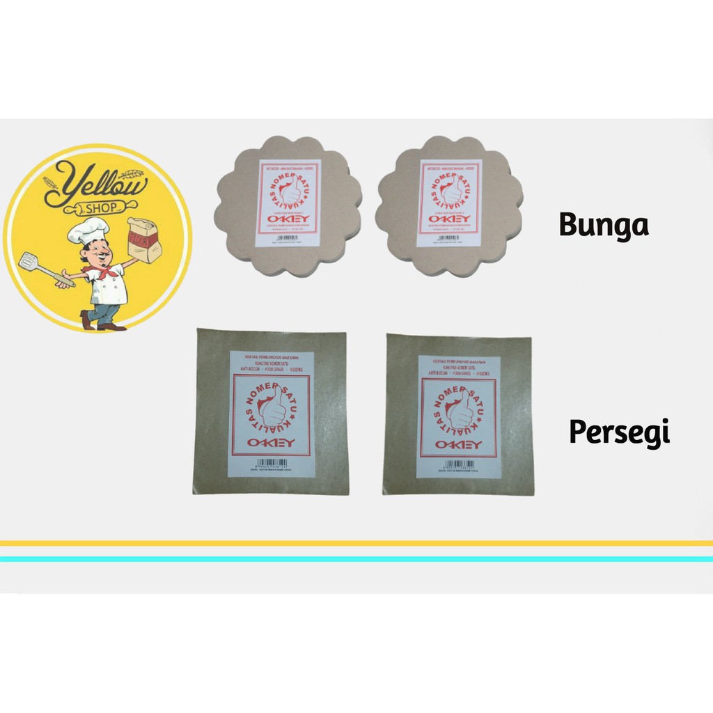 

KERTAS NASI / KERTAS MINYAK SAMIR (Perpack)
