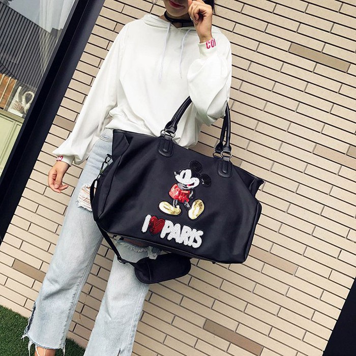 [✅BISA COD] 6645 MICKEY TOTE BAG (REAL PICTURE)