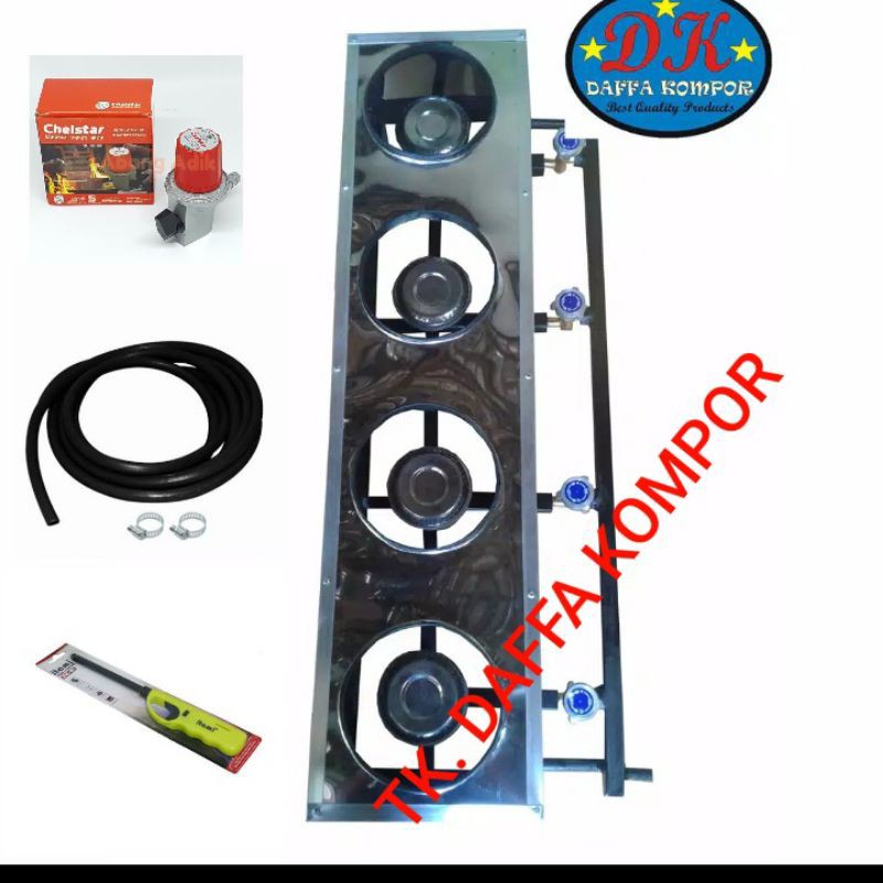 Kompor Serabi surabi 4 Tungku Panjang Kompor Serabi Solo Tungku Serabi