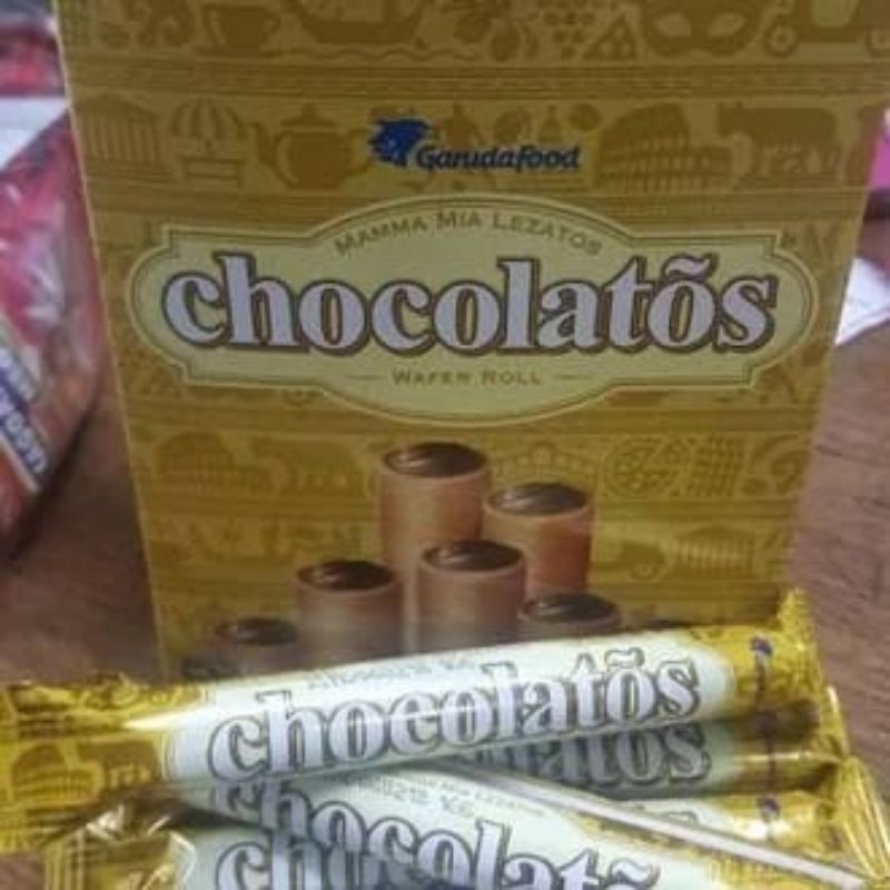 

Chokolatos cokolatos coklat wafer stik murah jajanan makanan 500