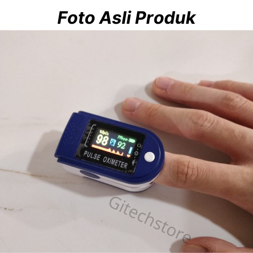 Oxymeter Oximeter Alat Pengukur Oxigen Darah Dan Jantung LK 87 LK 88