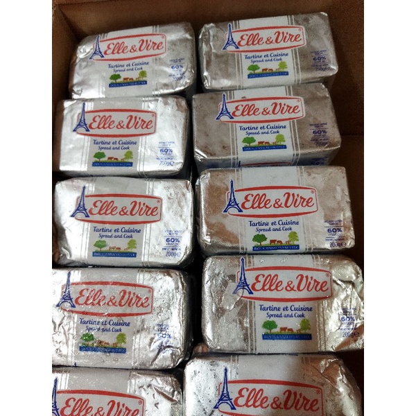 

Elle & Vire butter unsalted 200gr