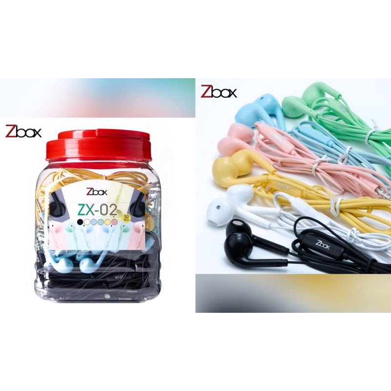 Headset Zbox ZX-02 Macaron (1Toples=50pcs)