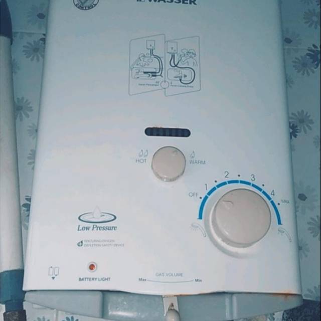 pemanas air untuk mandi