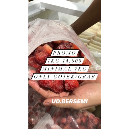 

strawberry frozen / strawberry beku 1kg