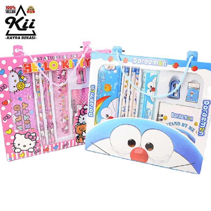 

Paket Alat Tulis Karakter 8899 Book Set 8pcs - Stationary Karakter Set