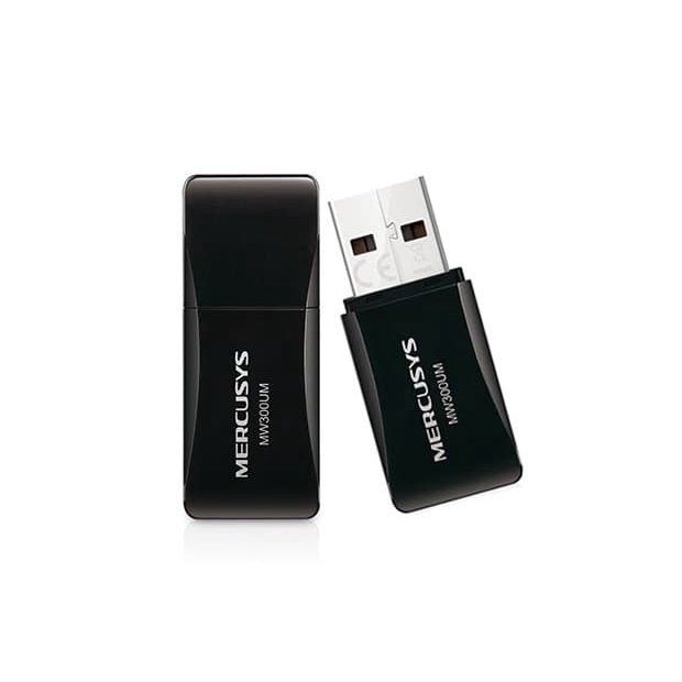 Mercusys N300 Wireless Mini USB Adapter Wifi 300 Mbps MW300UM