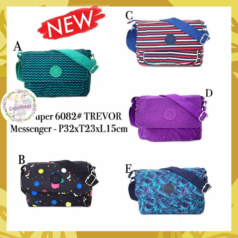 Tas selempang kp super 6082 Trevor Messenger crossbody