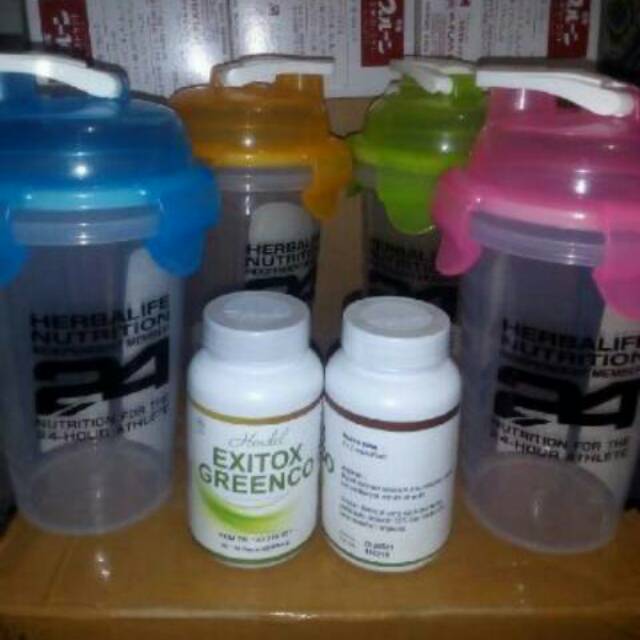 Hendel,Green coffee bean Exitox,Greenco original halal MUI,Free shaker herbalife