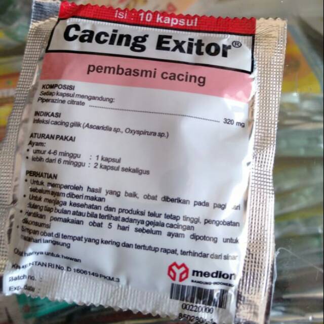 Obat cacing ayam