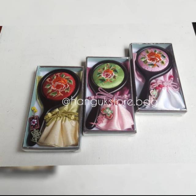 Hand Mirror Tradisional Asli Korea