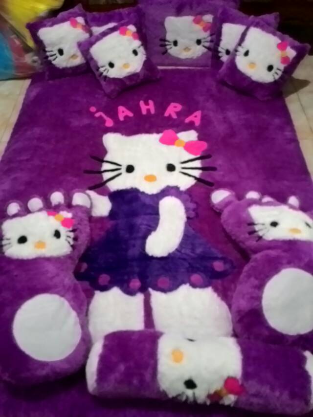 Karpet bulu full set