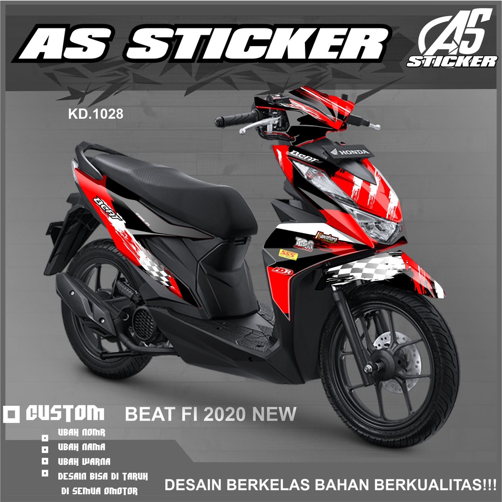 1028 Decal Beat New 2020 - Decal Full Body Beat New 2020