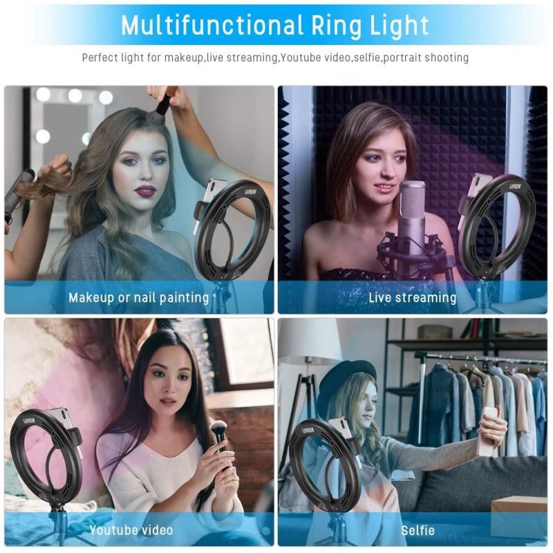 Ring Light RGB LED MJ26 diameter 26cm ring fill light selfie lamp