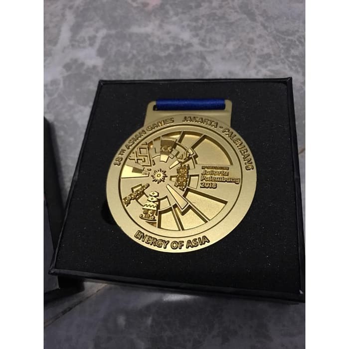 Medali Emas Asian Games 2018 replika Original Murah LANGKA Limited Ready