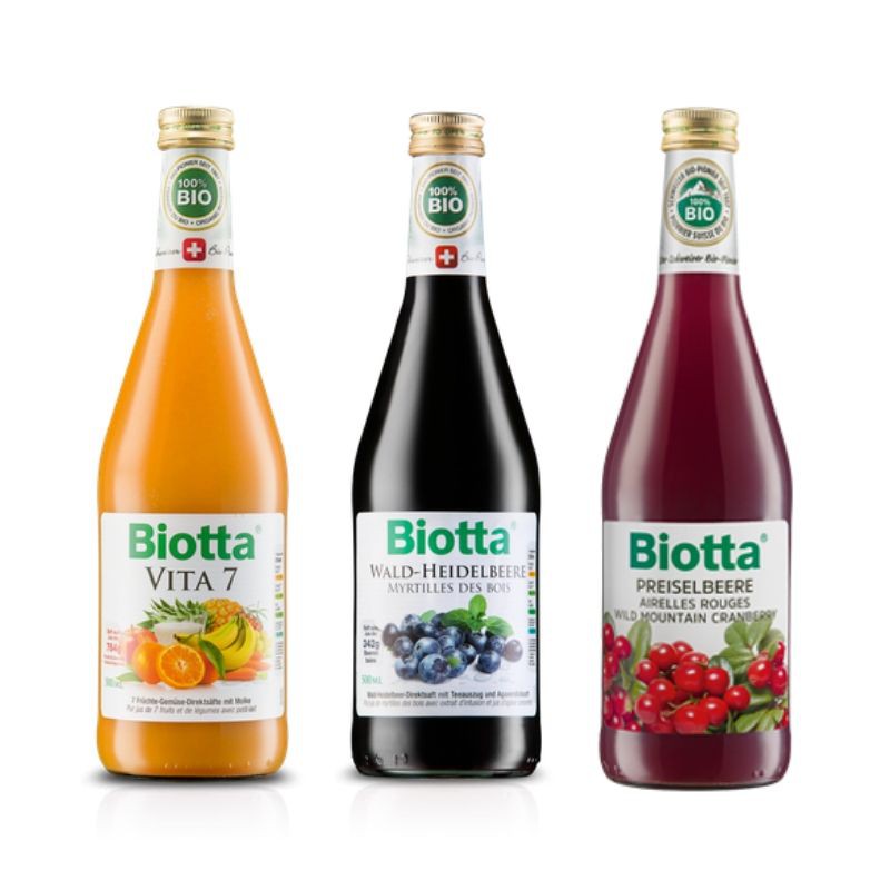 Biotta healthy hair Vita 7 Billberry wild cranberry  