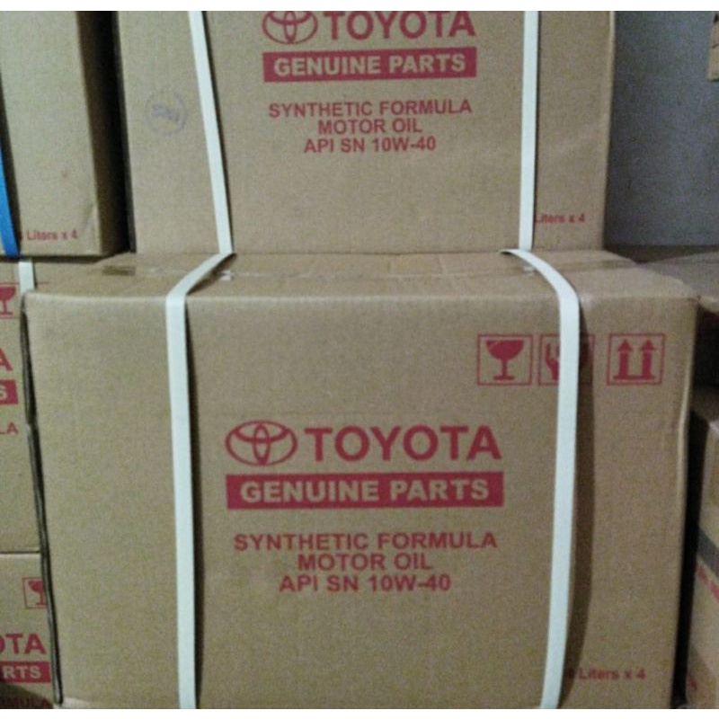 OLI MESIN MOBIL TMO TOYOTA BENSIN SAE 10W-40 SN 4L 4000ML PERDUS