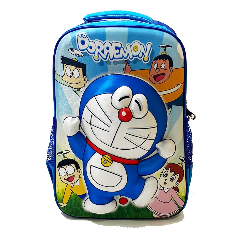 COD ~ HARDCOVER 3D Tas Ransel Sekolah Anak SD Doraemon TAS KARAKTER ANAK LAKI LAKI TAS PEREMPUAN imi tasi EMBOS DORA