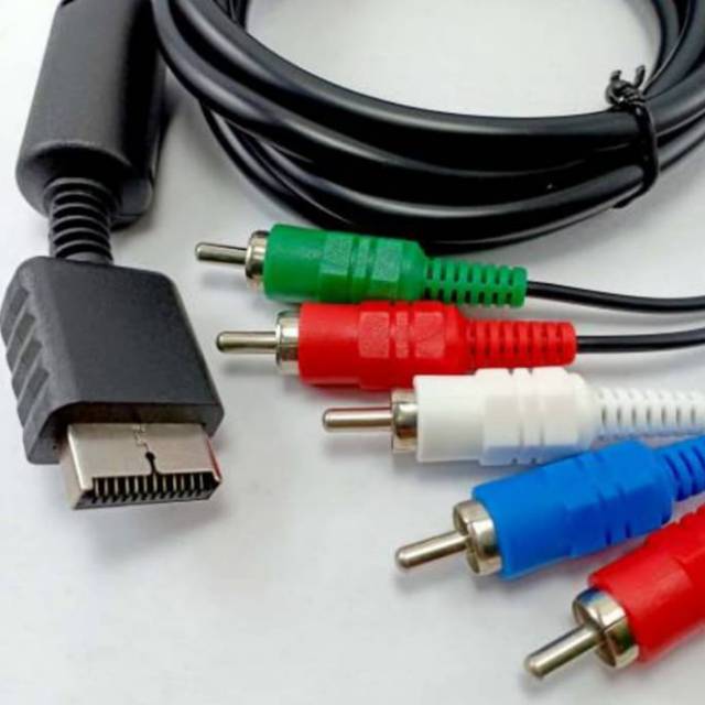 KABEL AV/TV 5 KABEL UNTUK PS2/3