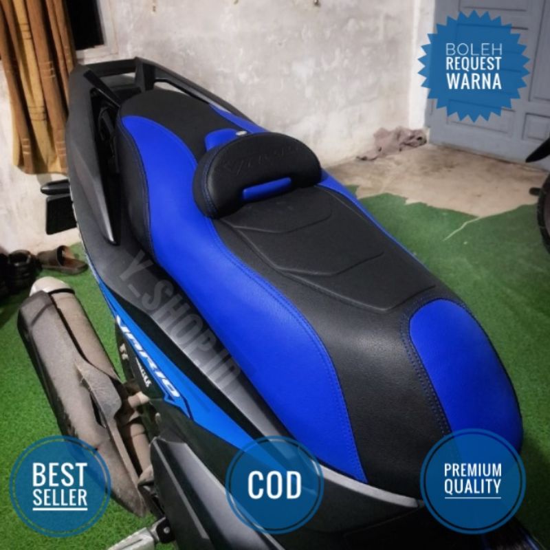 Sarung Kulit Jok Motor Vario Old 110 125  Vario 160 150 New Full MBtech Model Eropa Terbaru