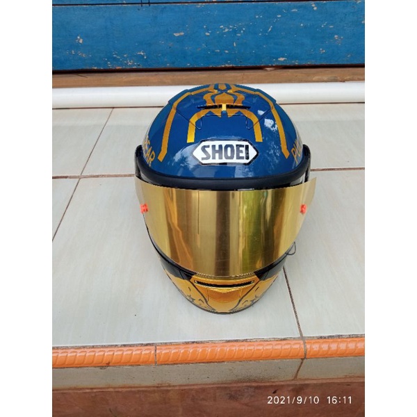 talang air visor karet visor helem
