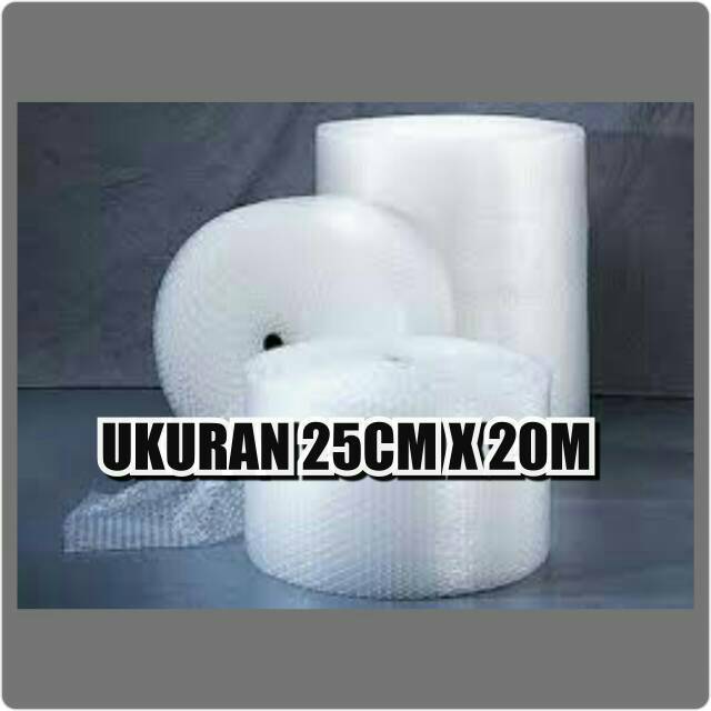 

Bubblewrap / Bubble Wrap / Bubble Wrapping Eceran 25CM X 20M