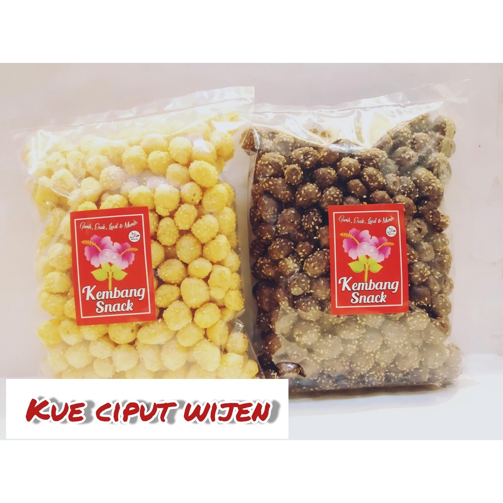 

KUE KERING-KUE CIPUT WEJEN RASA MANIS DAN GURIH KEMASAN 250GR-KEMBANG SNACK