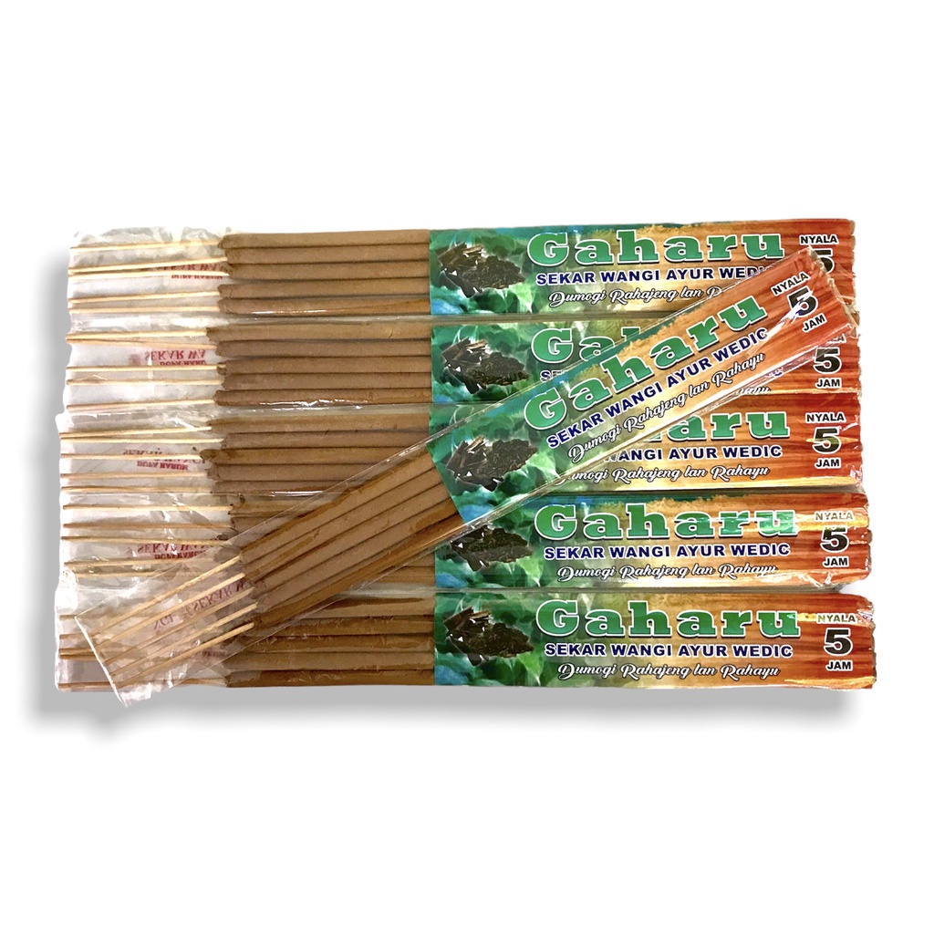 Dupa Hio Jumbo 5 jam Kemenyan Gaharu Herbal isi 5 Stick 40 cm