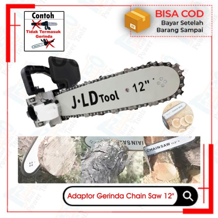 Gergaji | Adapter Chainsaw Senso Mini 12 Inch Geraji Potong Kayu Gerinda Mini