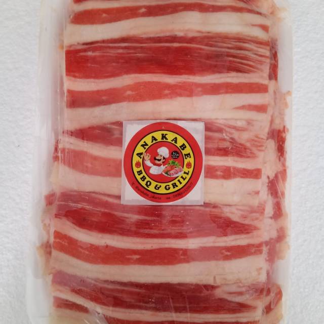 

Slice beef shortplate US BEEF 1kg