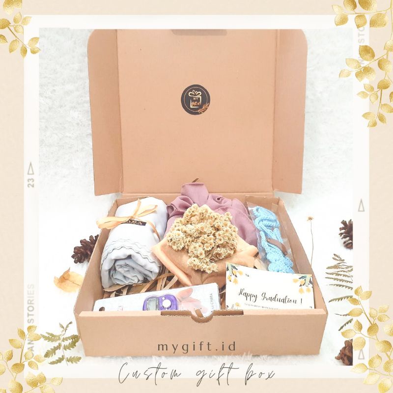 

Hampers hijab | gift box | Hadiah | spesial