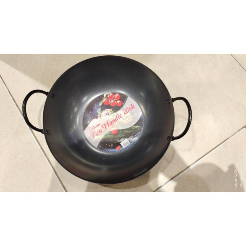 Kuali Maspion ukuran 30 cm Hitam Murah