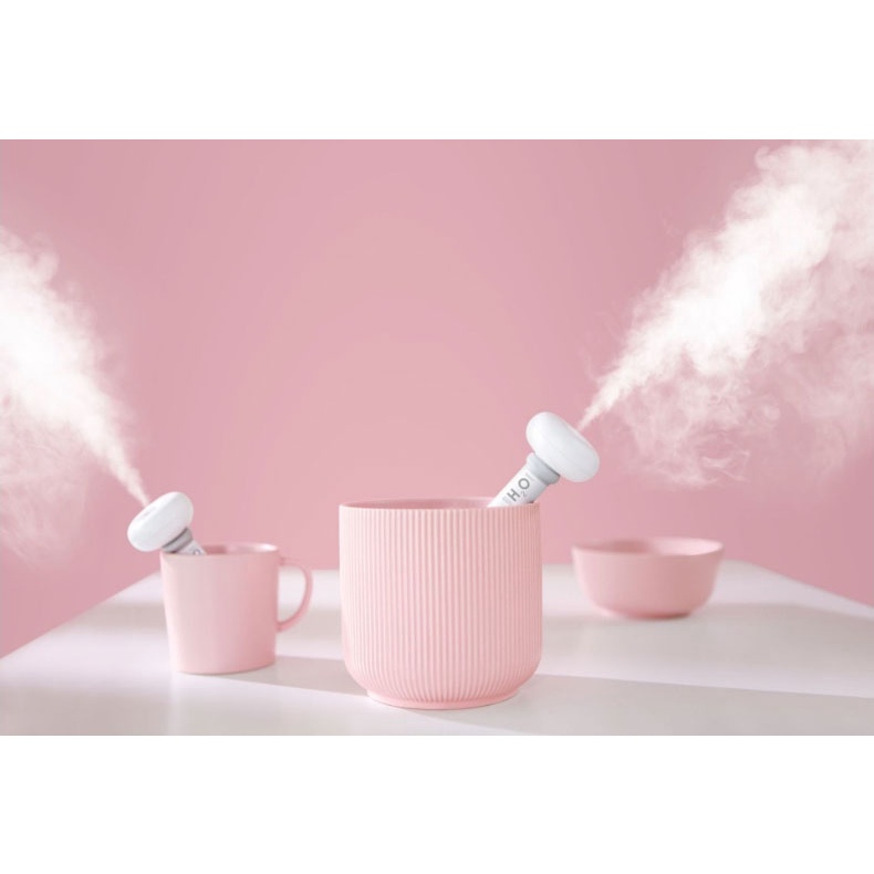 [Best Seller] Humidifier Ultrasonic Aromatherapy Oil Diffuser Portable Celup - HUMI - K-J021 - White