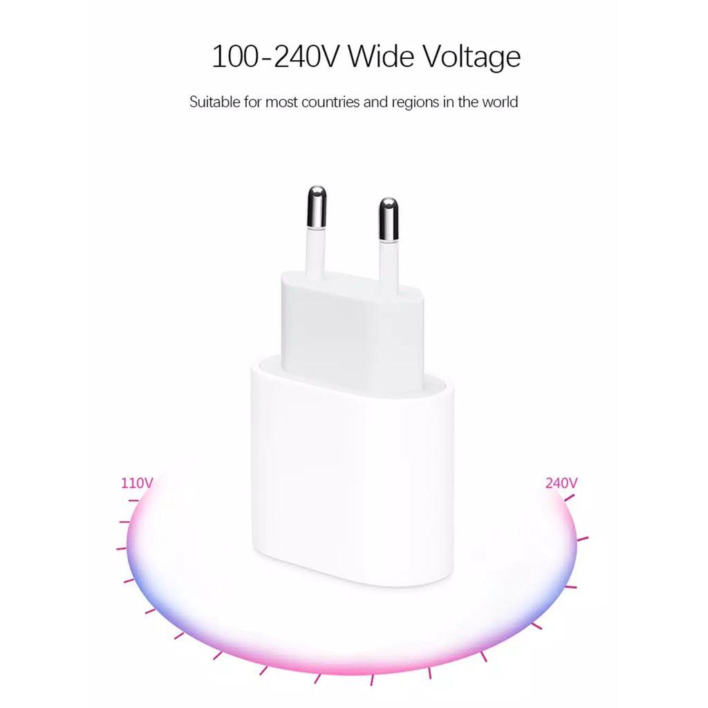 kompatibel for kepala charger iphone  oem Adapter IOS 20W Fast Charging USB-C Power Adapter  Charger IOS 8 Plus X XR XS  11 Pro  12 Pro