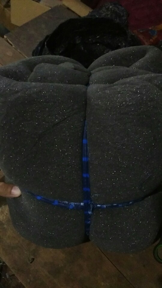 Busa Lembaran 100x60x1 Cm Pu Foam Sponge Spon Density 27 Hitam Kasur Karpet Surpet Jok Sofa Sajadah