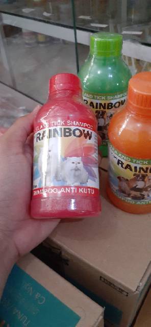 Rainbow Shampoo Kutu Anjing Wangi