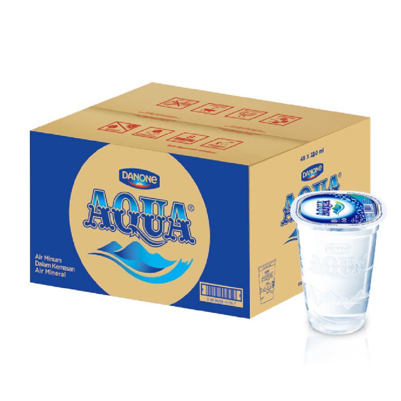 

AQUA Air Mineral 220ml (48 cup)