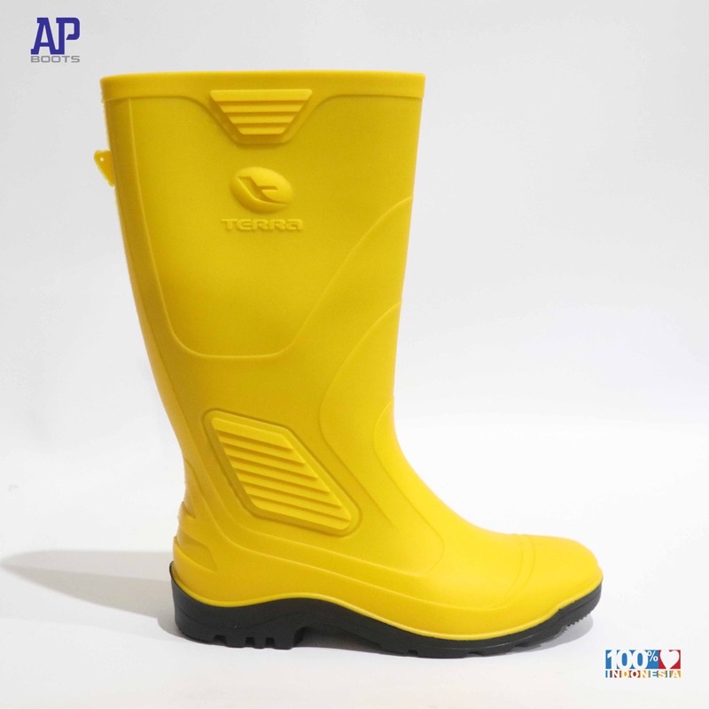 Sepatu Boot Karet AP Terra Eco 3 Yellow Kuning